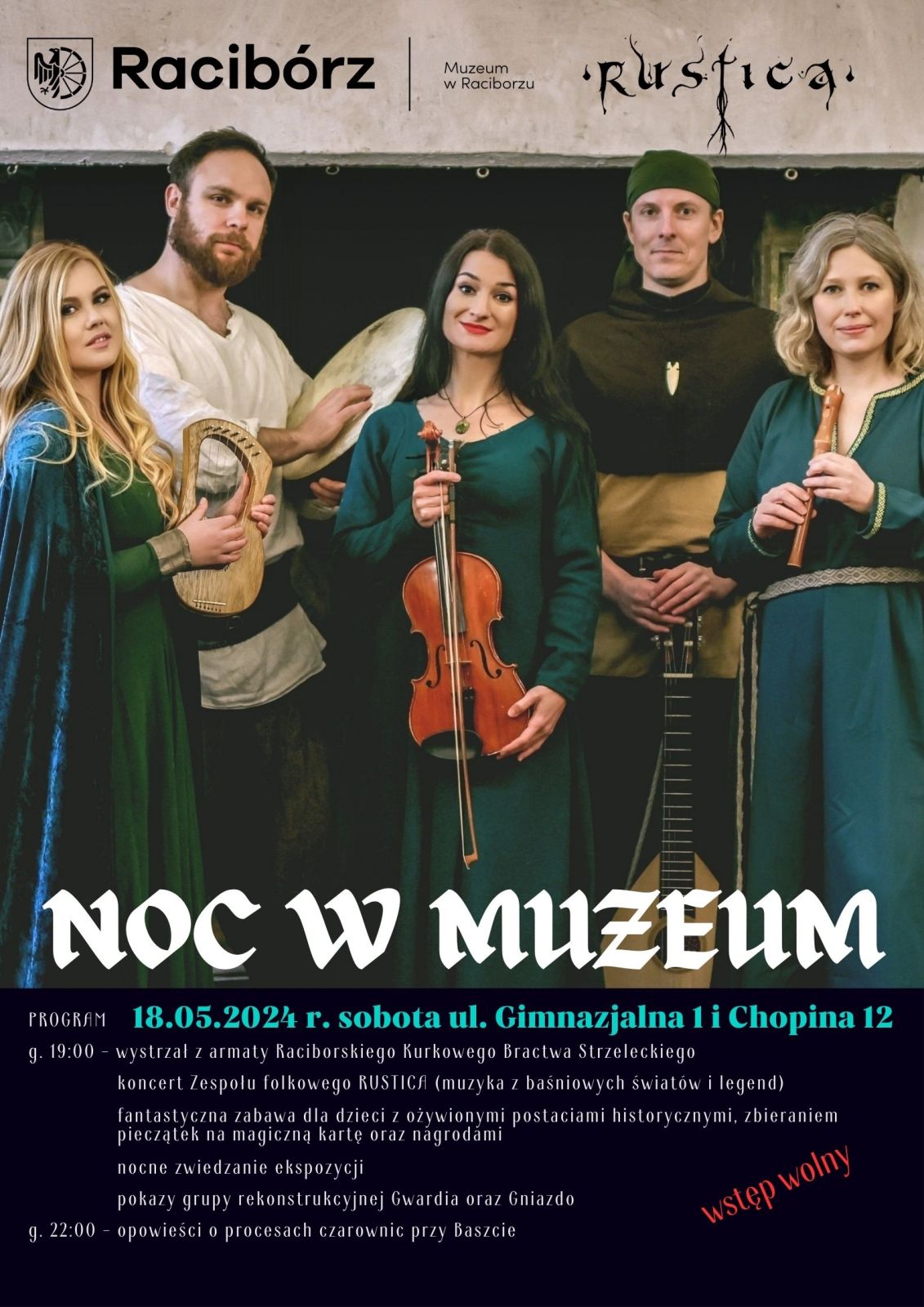 plakat Noc w Muzeum