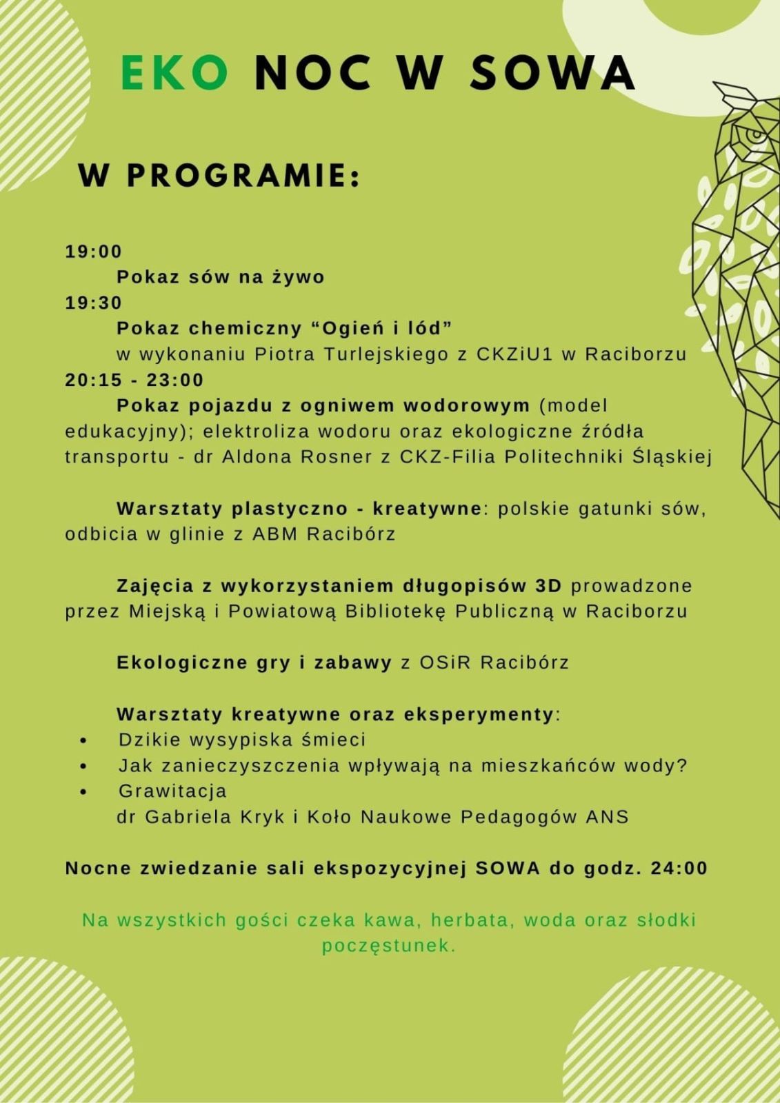 plakat program wydarzenia