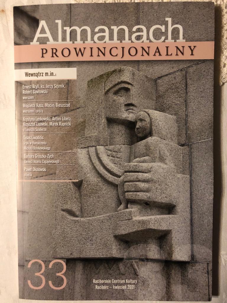 Okładka trzydziestego trzeciego numeru Almanachu Prowincjonalnego