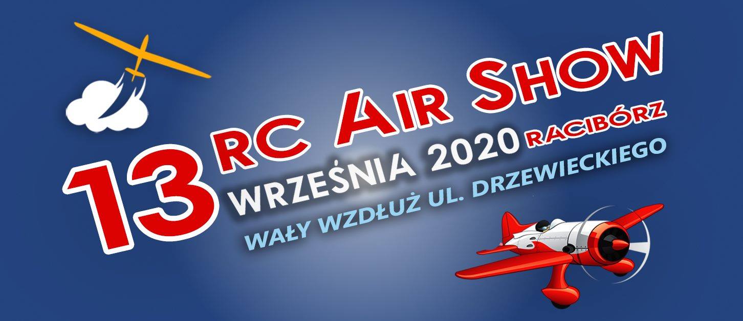 Plakat 13. edycji Raciborskiego Pikniku Modelarskiego