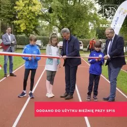 Oddano do użytku bieżnię przy SP15