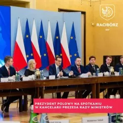 Prezydent Polowy na spotkaniu w Kancelarii Prezesa Rady Ministrów