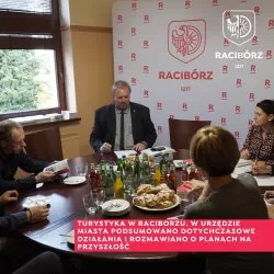 Turystyka w Raciborzu. W Urzędzie Miasta podsumowano dotychczasowe działania i rozmawiano o planach na przyszłość