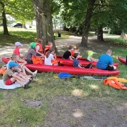 Dzień w kajaku - tak OSIR rozpoczął akcję „Lato w Mieście”
