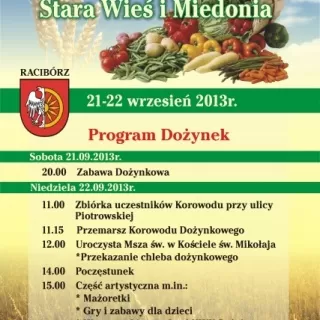 Dożynki Miejskie Stara Wieś i Miedonia