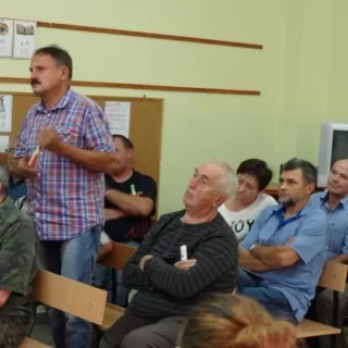 Spotkanie prezydenta z mieszkańcami Ocic