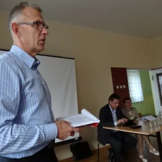Spotkanie prezydenta z mieszkańcami Miedoni