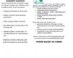 Przypominamy o akcji "Kartka dla sąsiada"