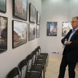 Prezydent na wystawie Bartłomieja Mielnika