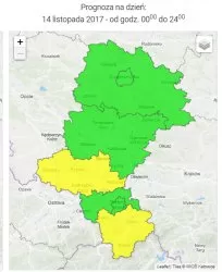 Jaka jakość powietrza czeka nas 14 listopada?