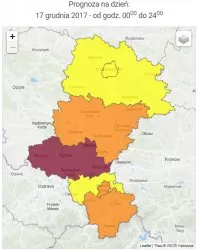 Uwaga! Jakość powietrza dzisiaj jest zła