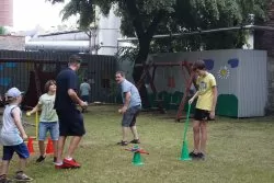 Piknik rodzinny "Żyj zdrowo i bezpiecznie" organizowany przez Stowarzyszenie Spektrum