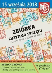 Zbiórka elektrośmieci już 15 września!