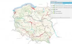 Hydroportal z mapami informującymi o zagrożeniu powodziowymi
