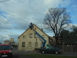 Straż Miejska interweniowała w sprawie zagrożenia na ulicy Rudzkiej