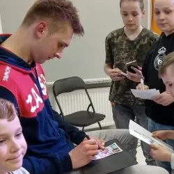 Mateusz Bieniek odwiedził Racibórz