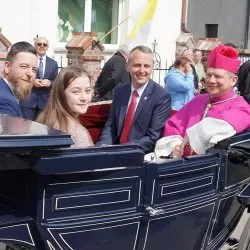 Procesja konna w Sudole