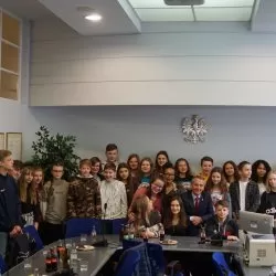 Wizyta uczniów z Miasta Partnerskiego Roth