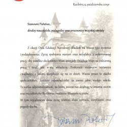 Życzenia prezydenta z okazji Dnia Edukacji Narodowej
