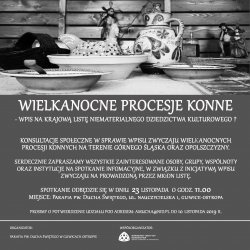 Wielkanocne Procesje Konne na liście niematerialnego dziedzictwa kulturowego?