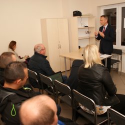 Spotkanie prezydenta z mieszkańcami dzielnicy Obora