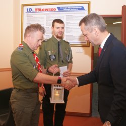 Betlejemskie Światło Pokoju dotarło do Urzędu