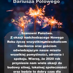 Życzenia prezydenta Raciborza