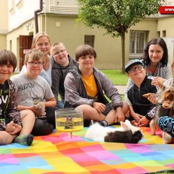Biblioteka zaprosiła dzieci i młodzież do udziału w warsztatach terapeutycznych i wycieczkach.