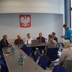 Konferencja prasowa poświęcona projektowi Korona Europey dla Miasta Racibórz