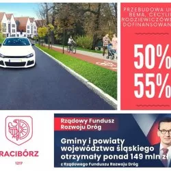 Raciborskie projekty drogowe z dofinansowaniem!