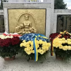 Delegacja Raciborza na obchodach 30-lecia Niepodległości Ukrainy w Tyśmienicy