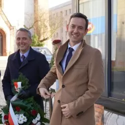 Wiceminister Marcin Ociepa był gościem Prezydenta Dariusza Polowego