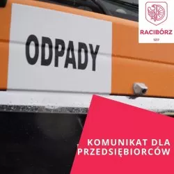 Komunikat dla przedsiębiorców