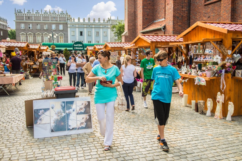 Jarmark św. Marcelego to okazja do zrobienia fajnych zakupów.