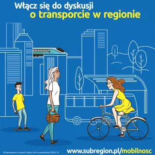 Mobilny Subregion. Zapraszamy na konsultacje o transporcie