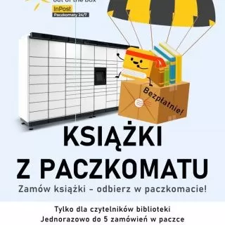 Książka w paczkomacie. Biblioteka uruchomiła specjalną usługę