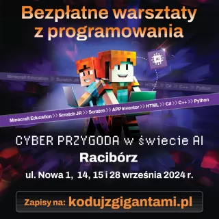 Przeżyjmy razem Cyber Przygodę w świecie sztucznej inteligencji - 15. edycja Koduj z Gigantami wystartowała