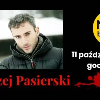 Noc Bibliotek 2024. Spotkanie z Jędrzejem Pasierskim