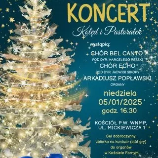 Koncert kolęd i pastorałek