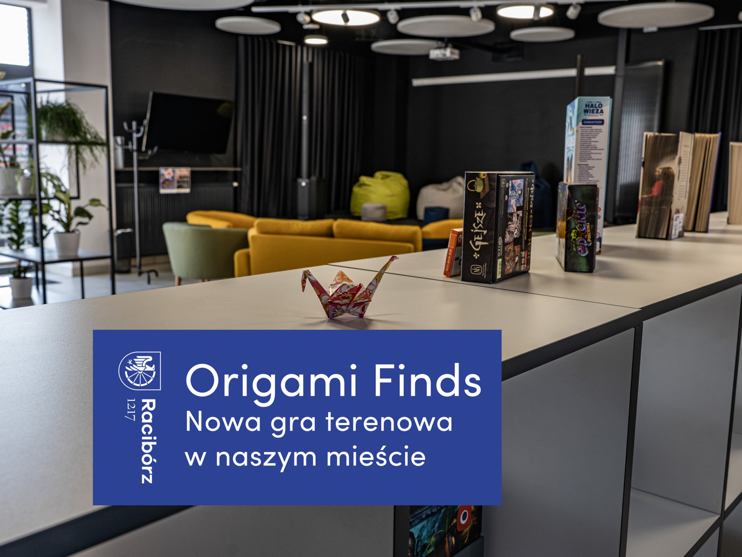 Nowa gra terenowa w Raciborzu: ORIGAMI FINDS!