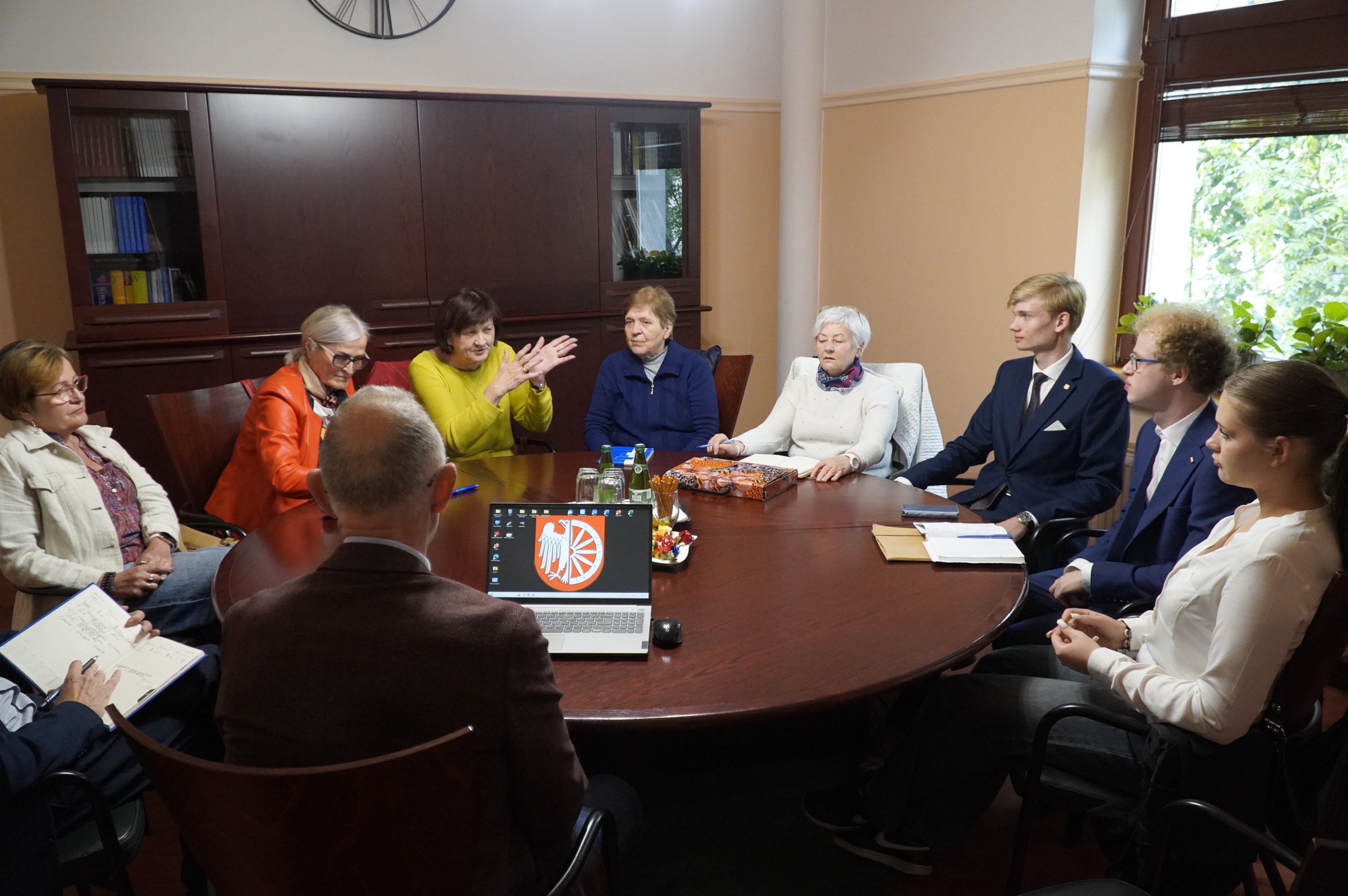 Prezydium Rady Seniorów oraz Młodzieżowej Rady Miasta spotkali się z Prezydentem i Przewodniczącym Rady Miasta Racibórz