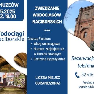 Noc muzeów w Wodociągach Raciborskich