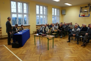Spotkanie prezydenta z mieszkańcami Studziennej