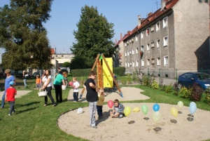 Plac zabaw przy ul. M.C. Skłodowskiej
