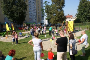 Plac zabaw przy ul. M.C. Skłodowskiej