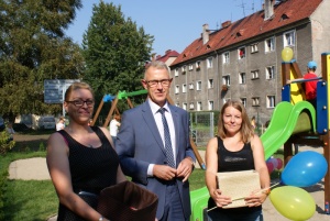 Plac zabaw przy ul. M.C. Skłodowskiej