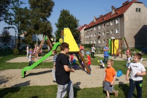 Plac zabaw przy ul. M.C. Skłodowskiej