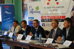 1. Półmaroton Rafako Racibórz - konferencja prasowa