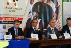 1. Półmaroton Rafako Racibórz - konferencja prasowa
