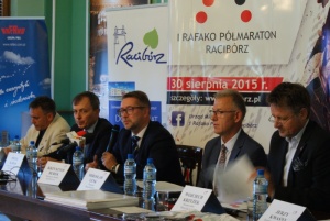1. Półmaroton Rafako Racibórz - konferencja prasowa